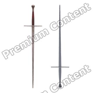 Sword Weapon RAW 3D Scan #3